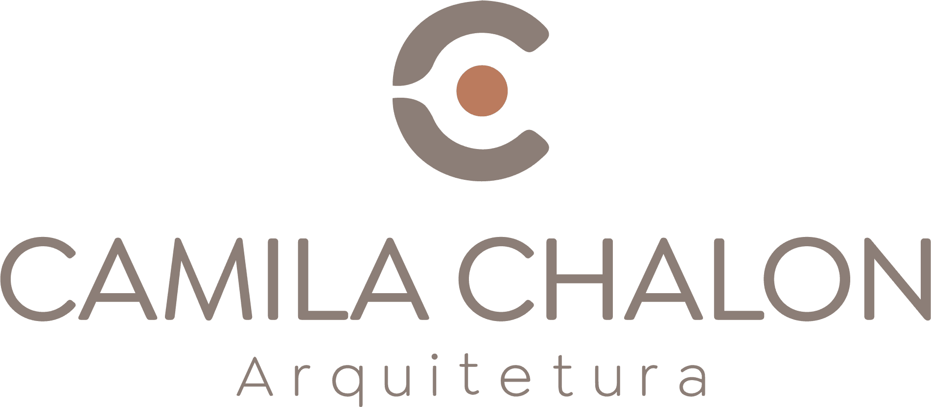 logo vertical cores - Projeto de arquitetura e design de interiores - Projeto - Camila Chalon Arquitetura