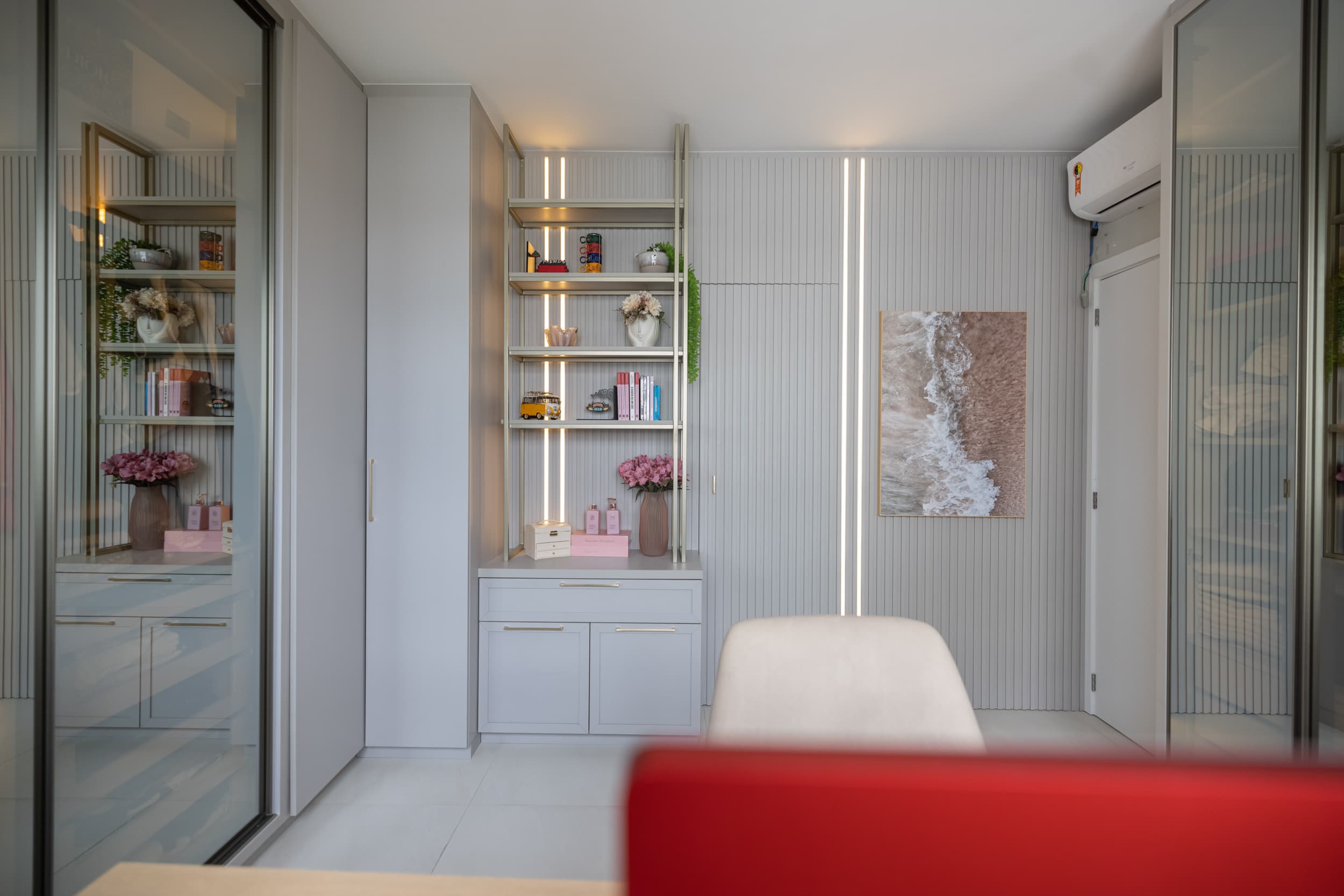 arquiteta reforma residencial porto alegre ClosetCR - Projeto de arquitetura e design de interiores - Residencial - Camila Chalon Arquitetura
