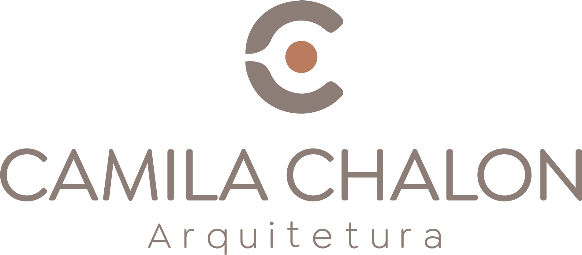 logo vertical cores - Projeto de arquitetura e design de interiores - Projeto - Camila Chalon Arquitetura