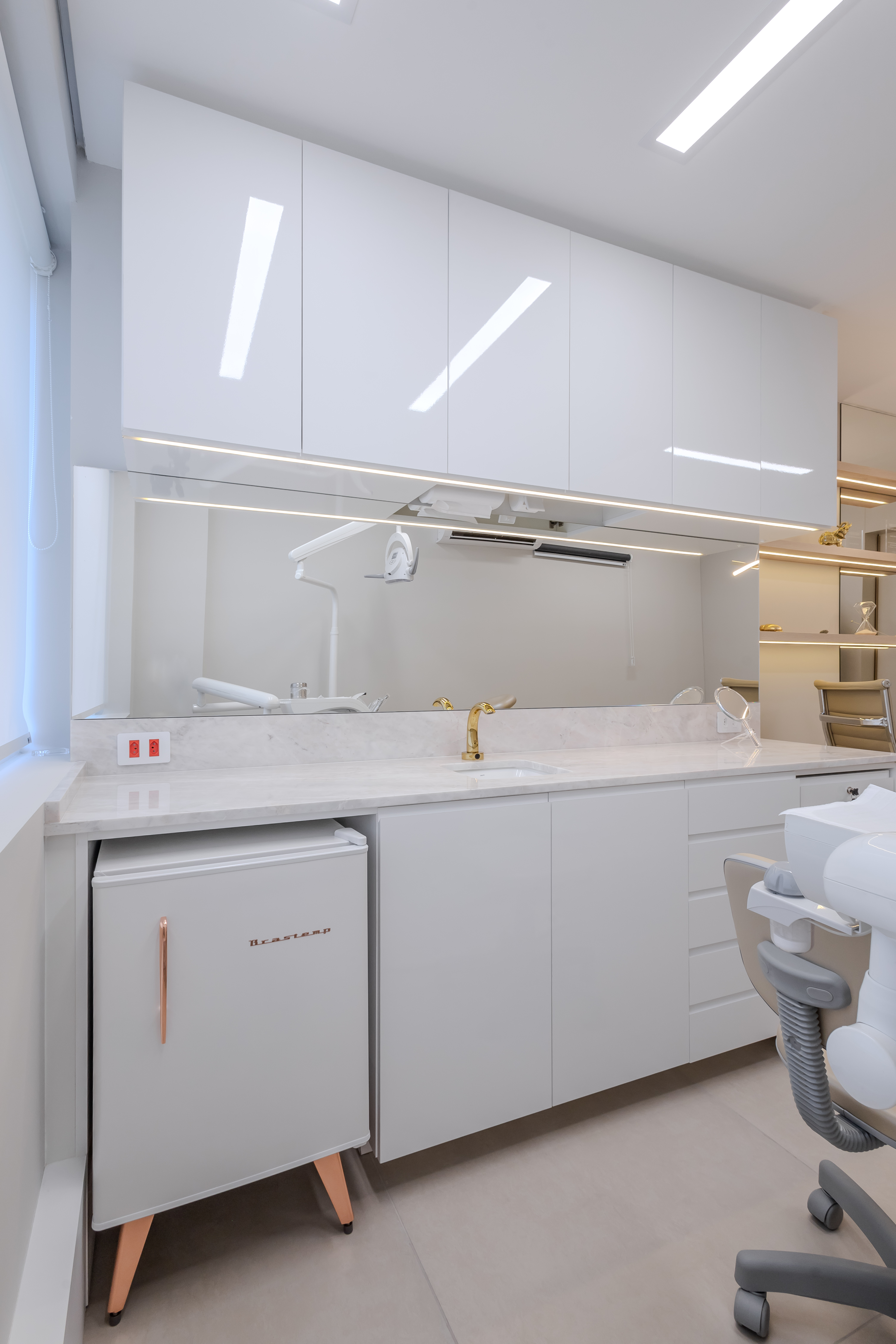 arquitetura de interiores clinica odontologica porto alegre - Projeto de arquitetura e design de interiores - Clínica Médica - Camila Chalon Arquitetura