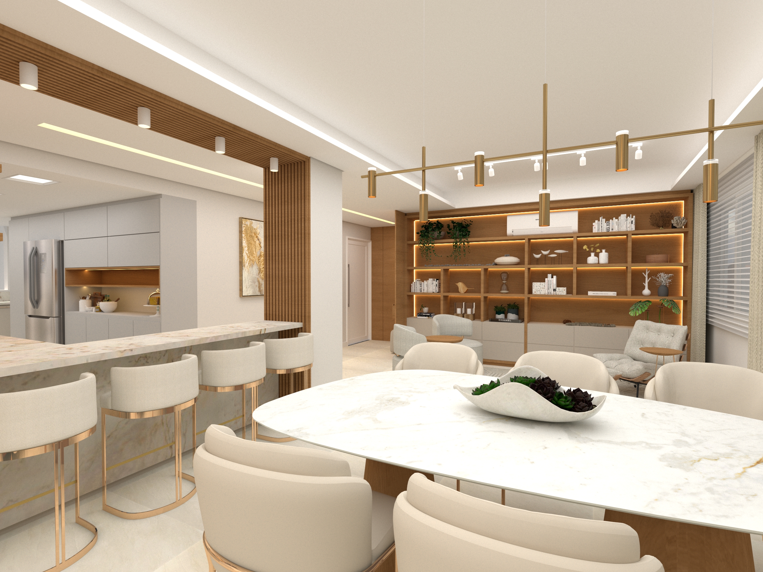 Arquiteta Camila Chalon Projeto e  Reforma Residencial Porto Alegre | RS